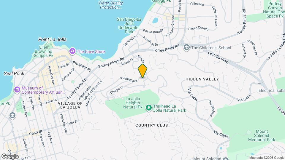 1850 Castellana Rd Map and Location Details