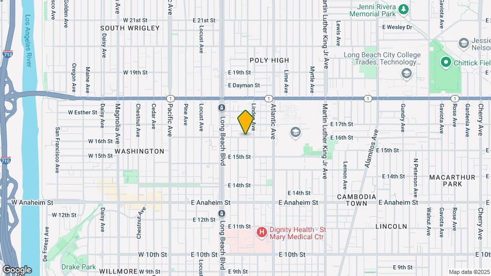 442 E 16th St, Unit 436 Map and Location Details