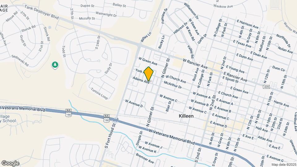 Villa Capri Apartments Map and Location Details