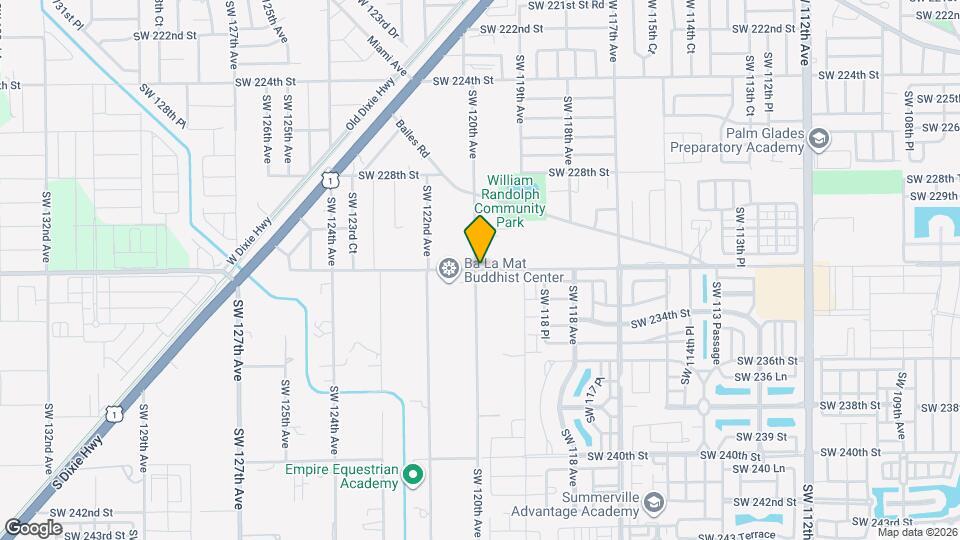 11998 SW 232nd St Map and Location Details