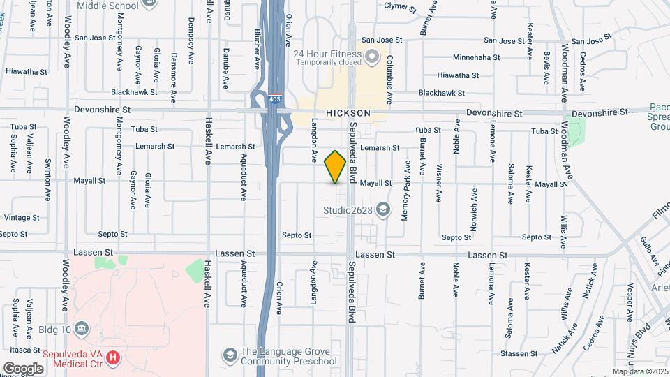 15424 Mayall St Map and Location Details