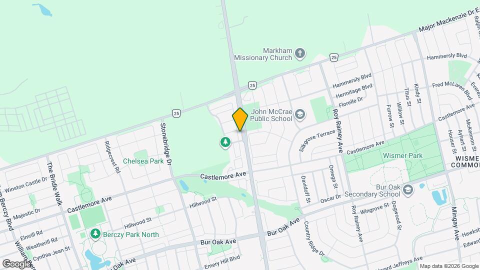 9912 McCowan Rd Map and Location Details
