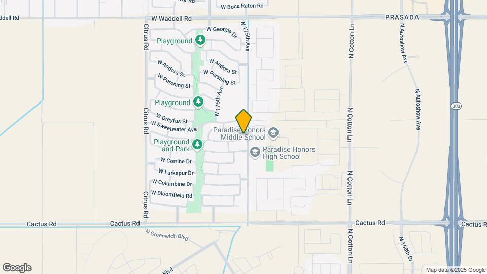 12873 N 175th Dr Map and Location Details