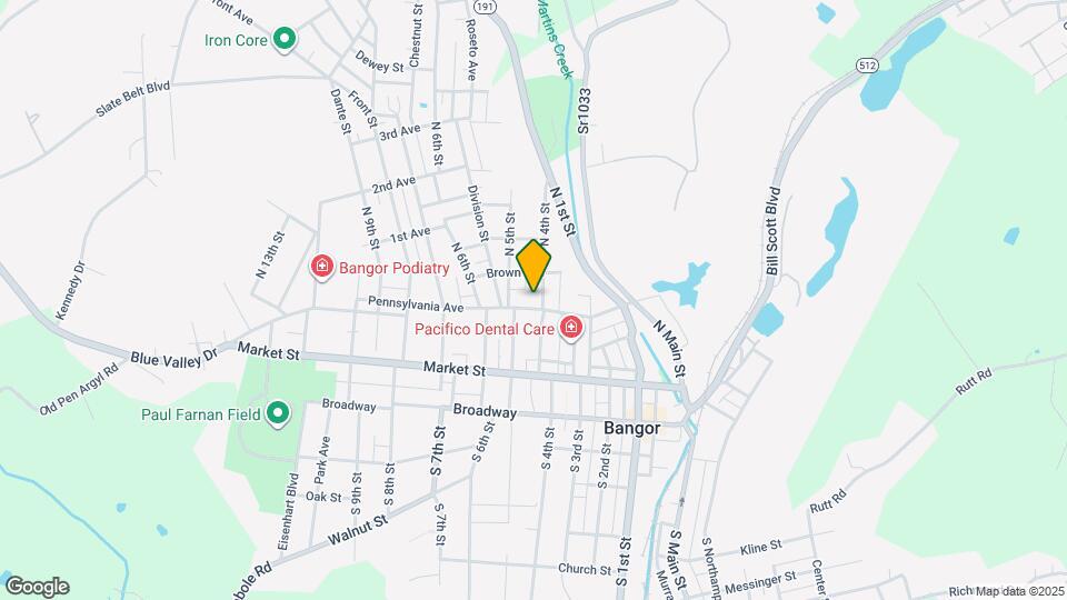 409 Pennsylvania Avenue, Unit 409 Map and Location Details