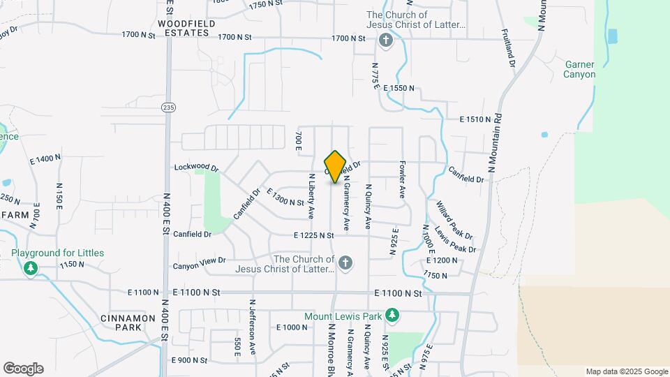 1356 N Monroe Blvd Map and Location Details