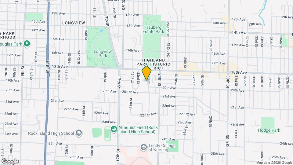 1844 23rd St Map and Location Details