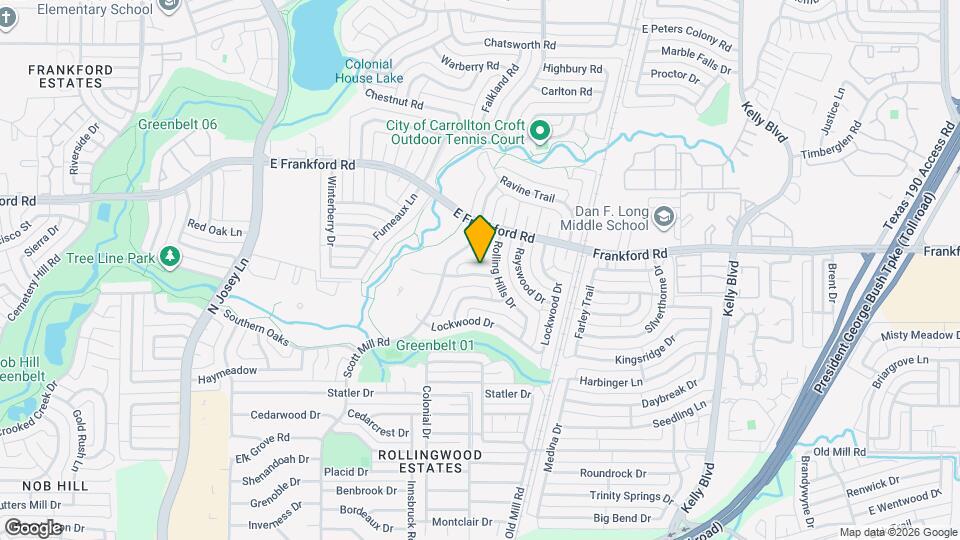 2211 Yewpon Dr Map and Location Details