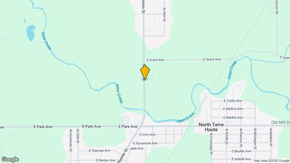 5505 N Clinton St Map and Location Details