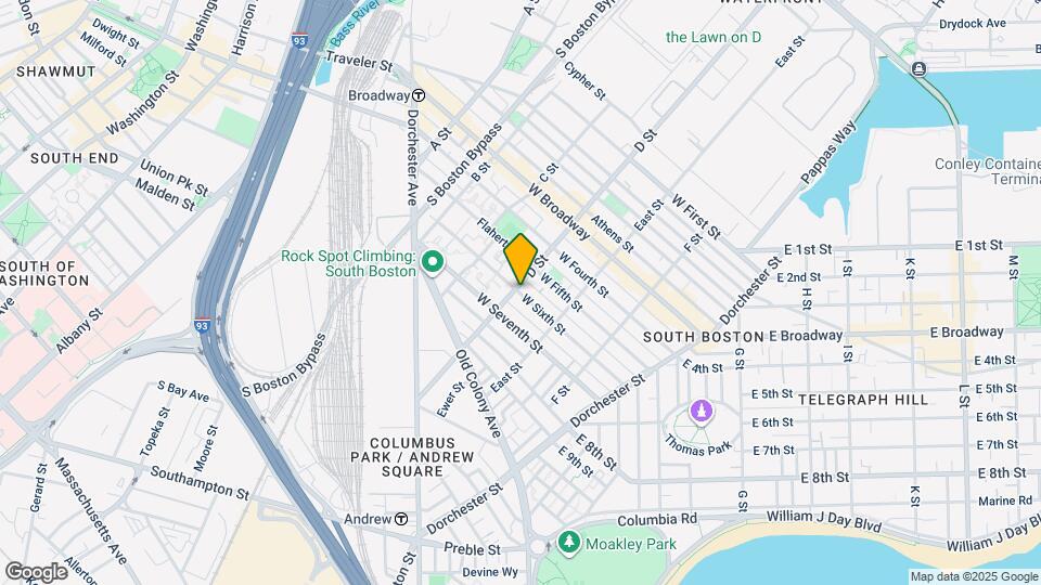 136 W Sixth St Map and Location Details