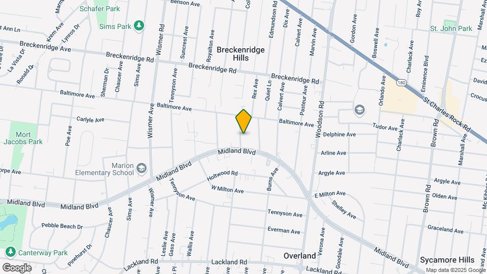 2726 Osgood Ave Map and Location Details