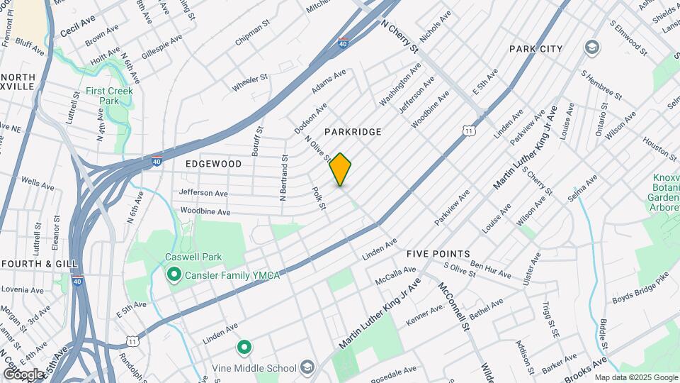 2131 Woodbine Ave Map and Location Details