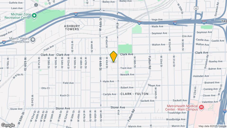 4141 Cyril Ave Map and Location Details