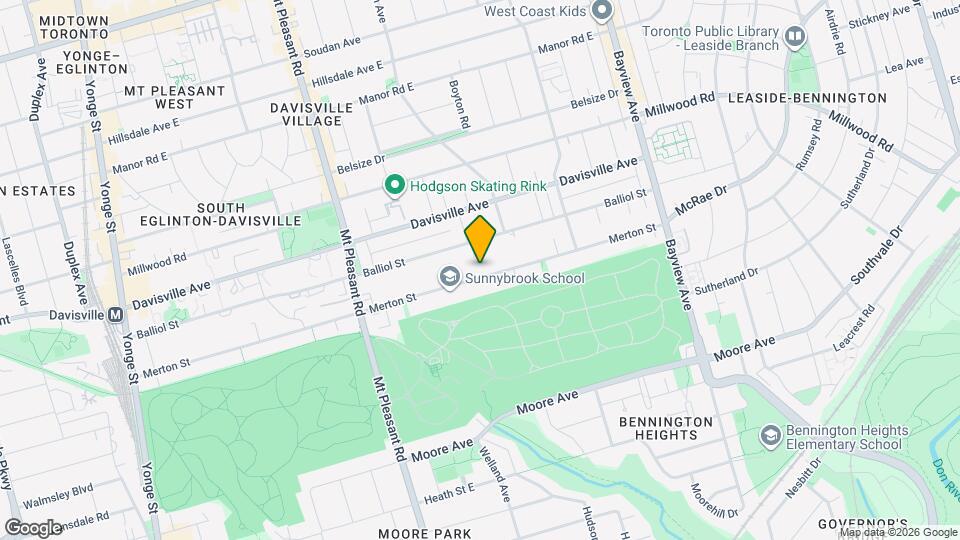 484 Merton St Map and Location Details