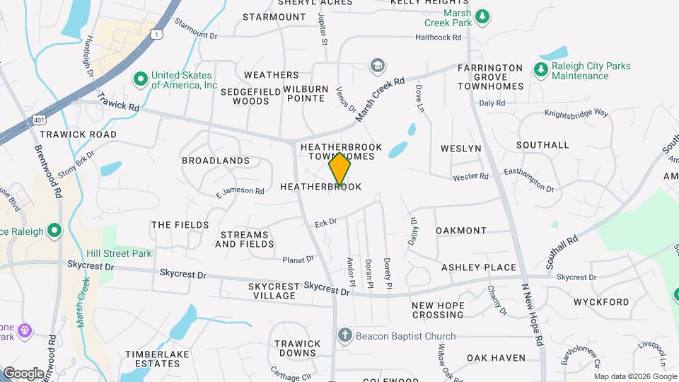 3677 Wickersham Way Map and Location Details