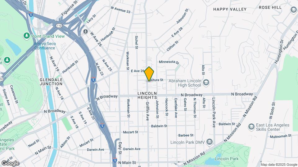 2442 Griffin Ave, Unit 2444 .5 Mapa y Detalles de la Ubicación