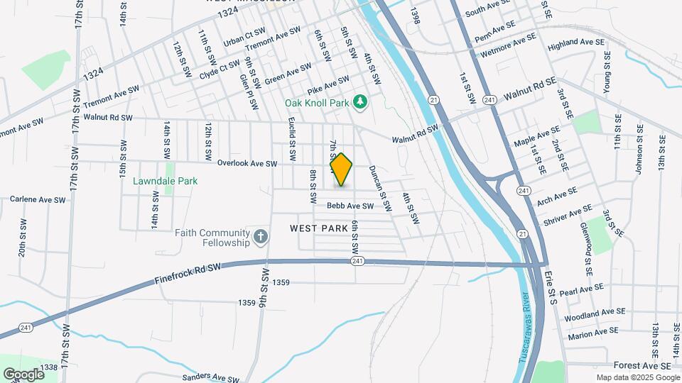 621 Bebb Ave SW Map and Location Details