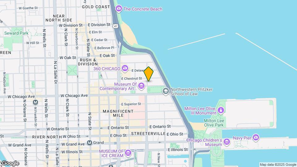 244 E. Pearson Map and Location Details