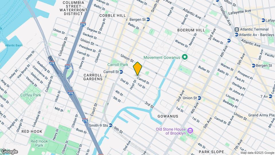 345 Hoyt St Map and Location Details