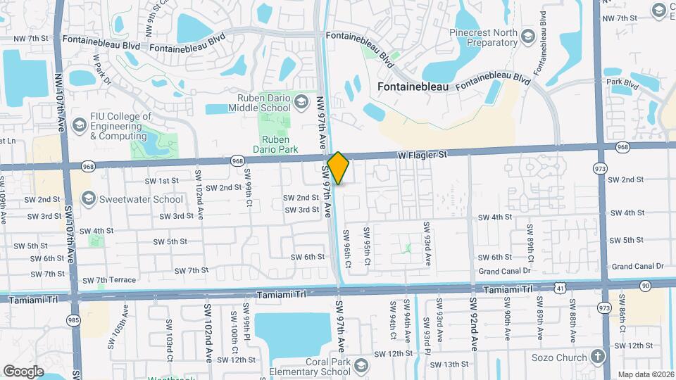 158 SW 96th Ct Map and Location Details