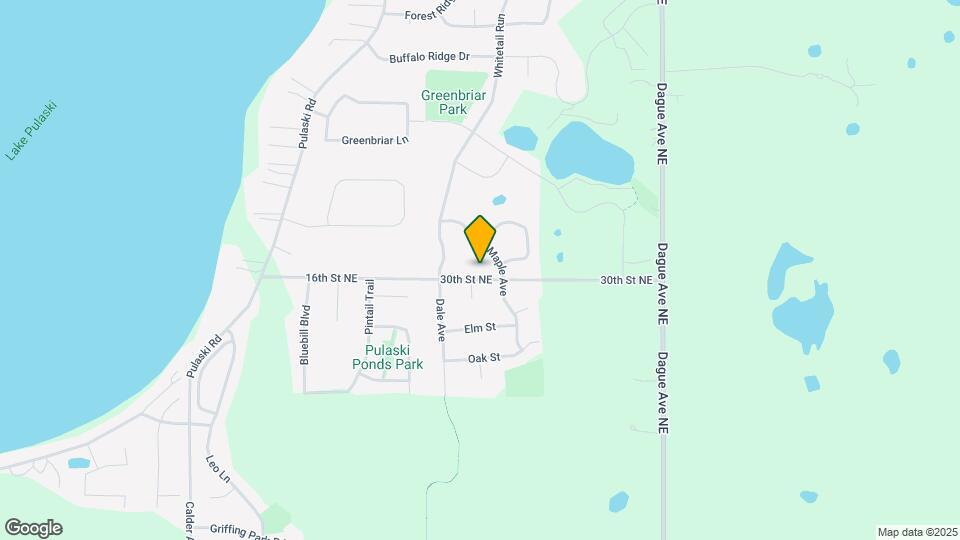 1903 16th St NE Mapa y Detalles de la Ubicación