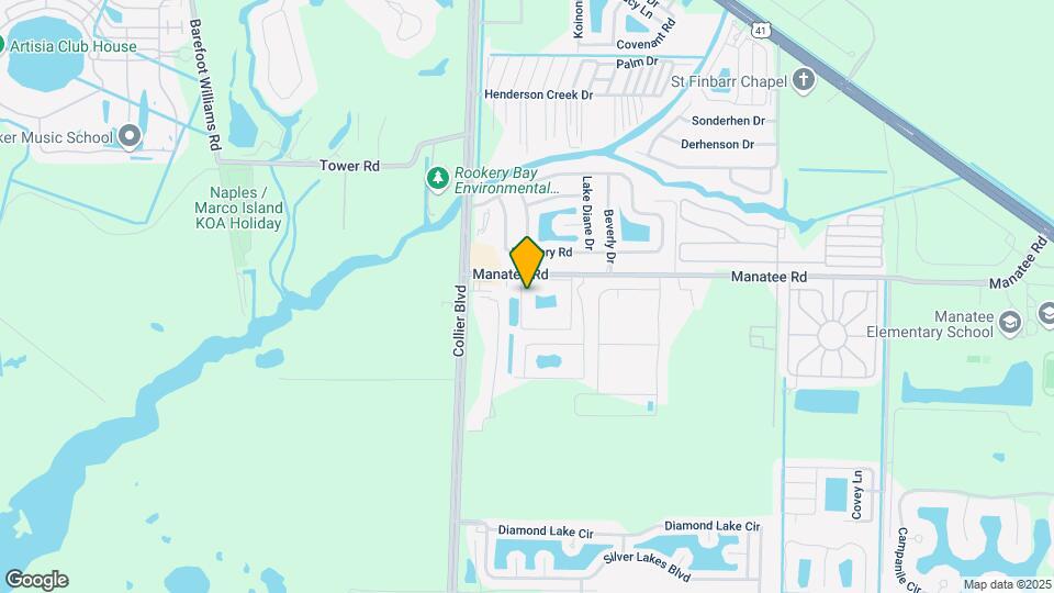1004 Manatee Rd Mapa y Detalles de la Ubicación