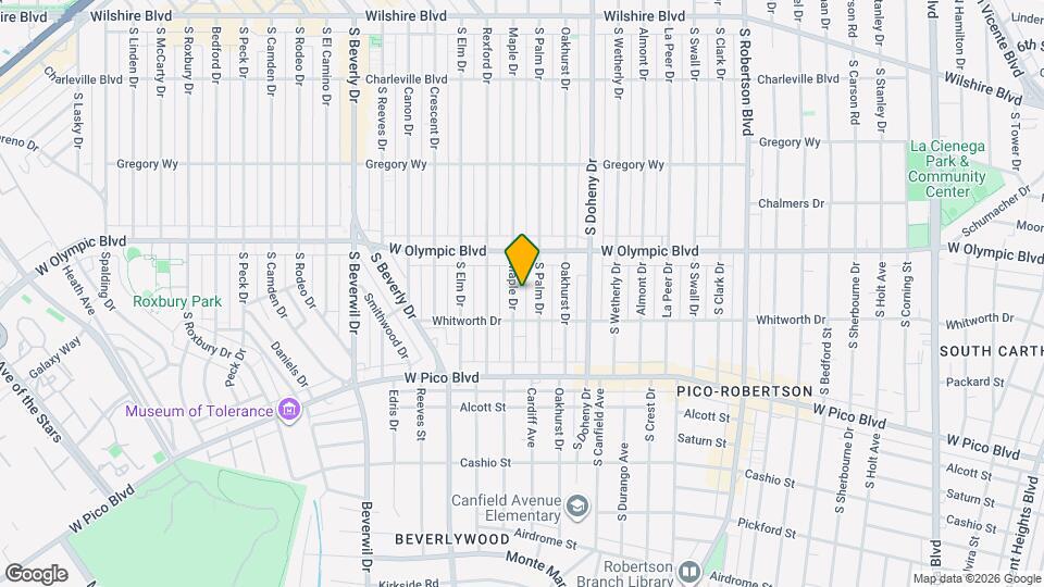 442 S Maple Dr Map and Location Details