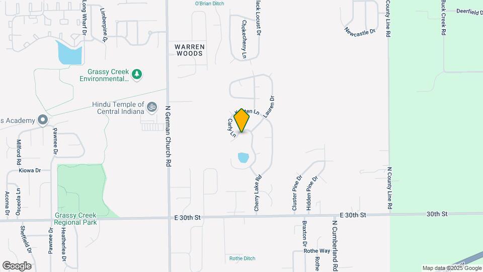 11309 Cherry Lake Way Map and Location Details