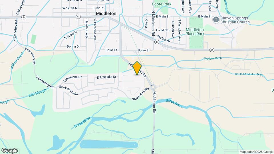 631 Stanley Lake St Map and Location Details