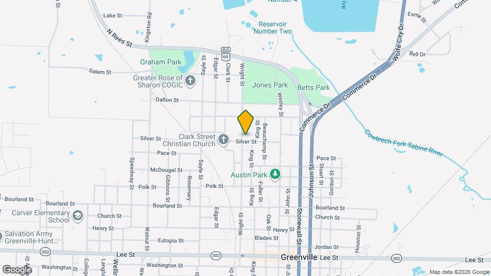 1311 Wright St Map and Location Details