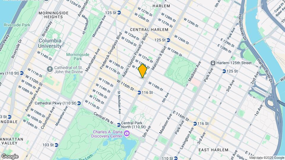 153-157 Lenox Ave Map and Location Details