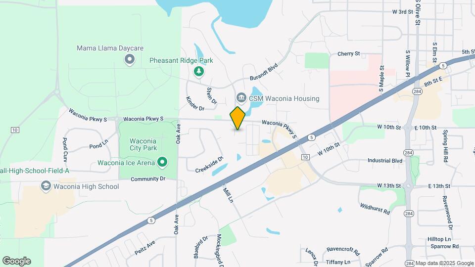 1077 Provence Ln Map and Location Details