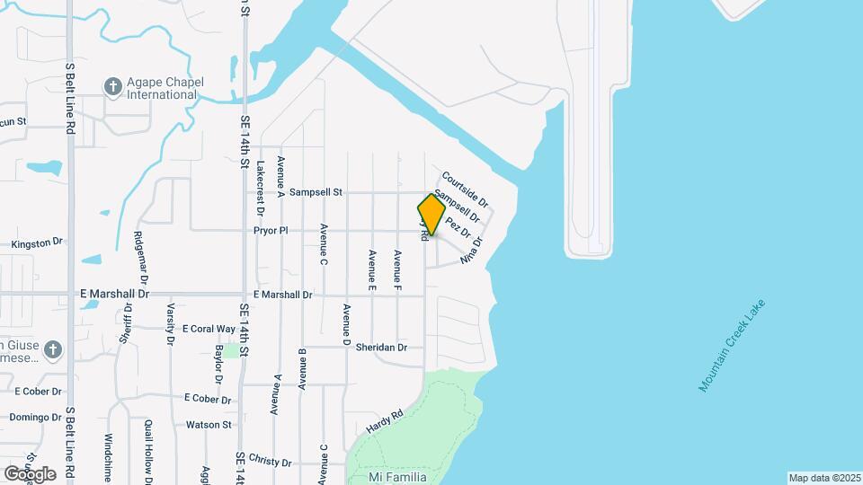 1631 Seabreeze Dr Map and Location Details