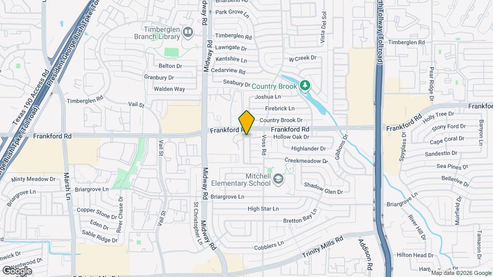 18163 WHISPERING GABLES Ln Map and Location Details