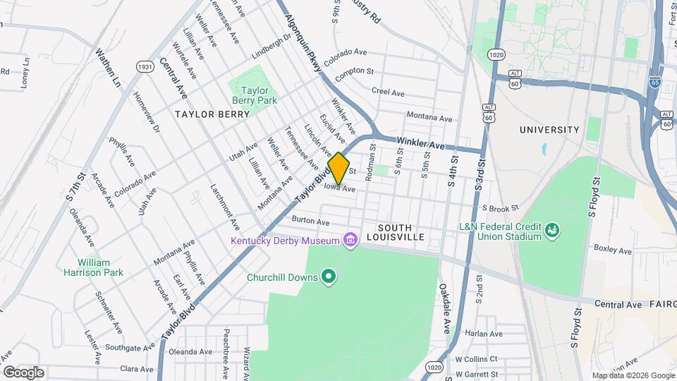 730 Iowa Ave Map and Location Details