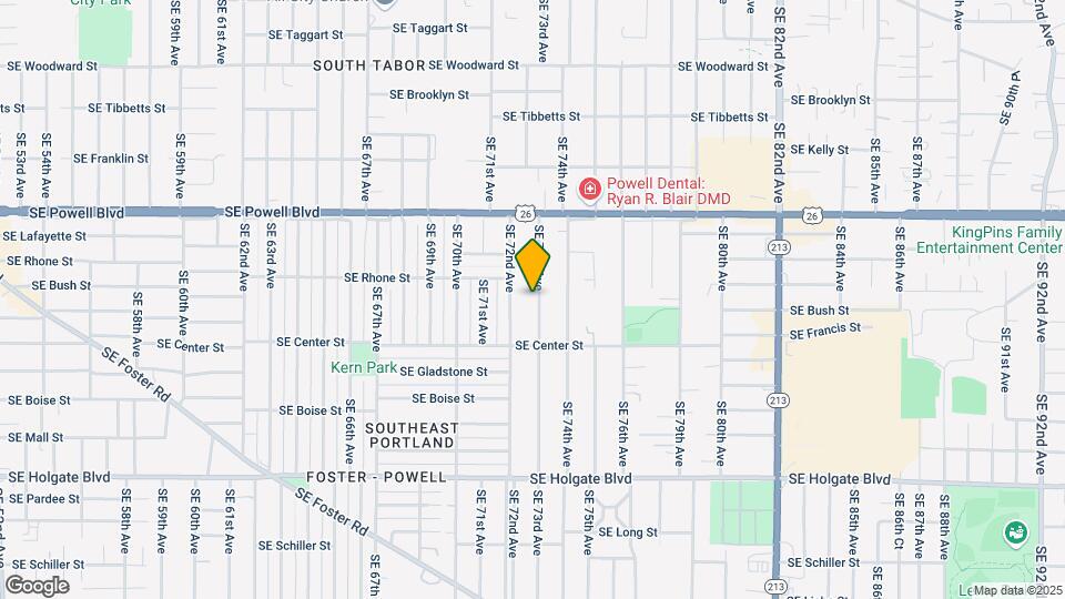 3761 SE 73rd Ave Map and Location Details