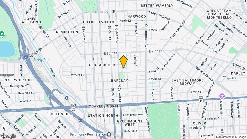 2301 Hunter St Map and Location Details