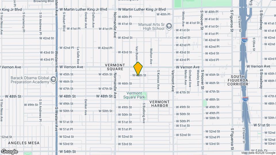 1220 W 45th St Map and Location Details
