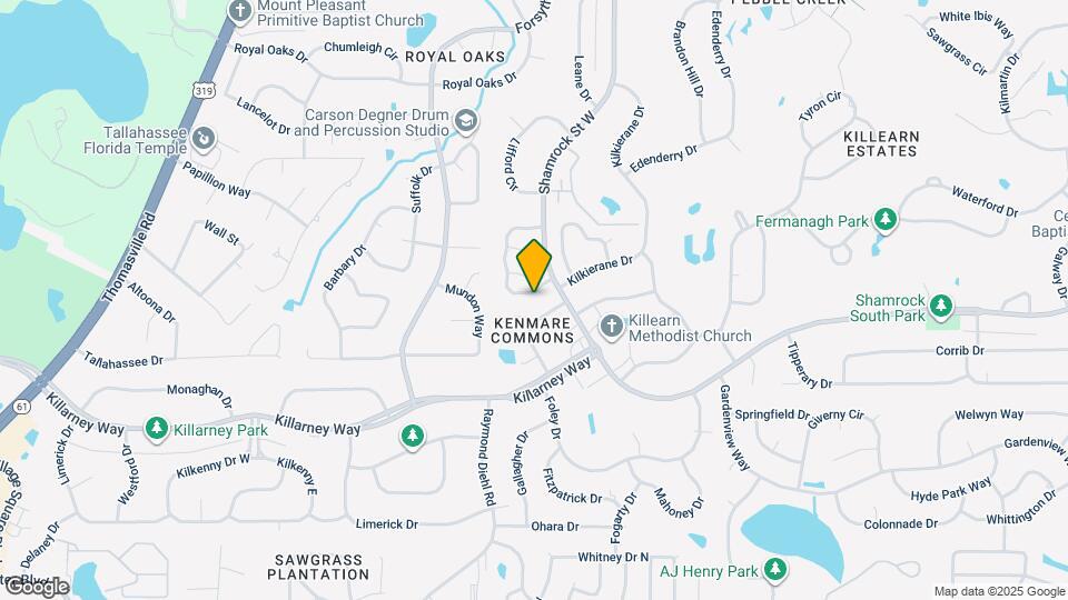 3708 Longchamp Cir Map and Location Details