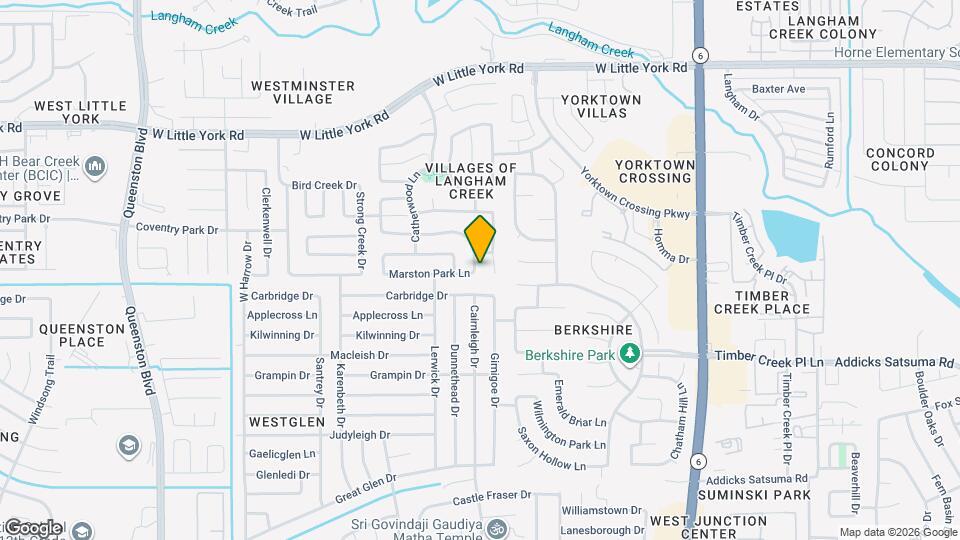 5606 Cozy Terrace Ln Map and Location Details