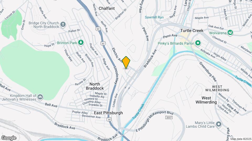 810 Wood St Map and Location Details