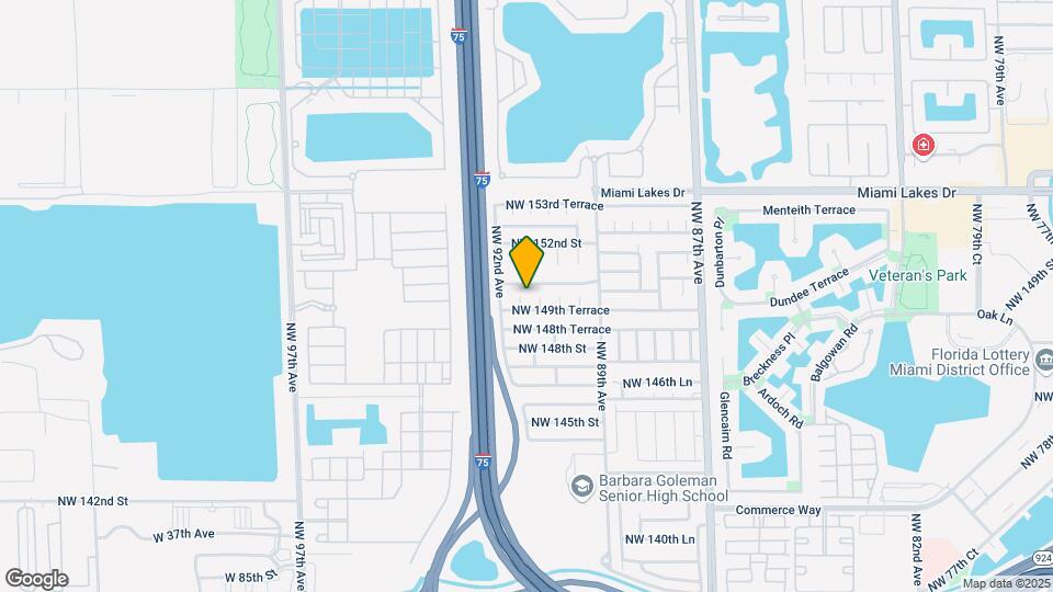 14967 NW 91st Ct Map and Location Details