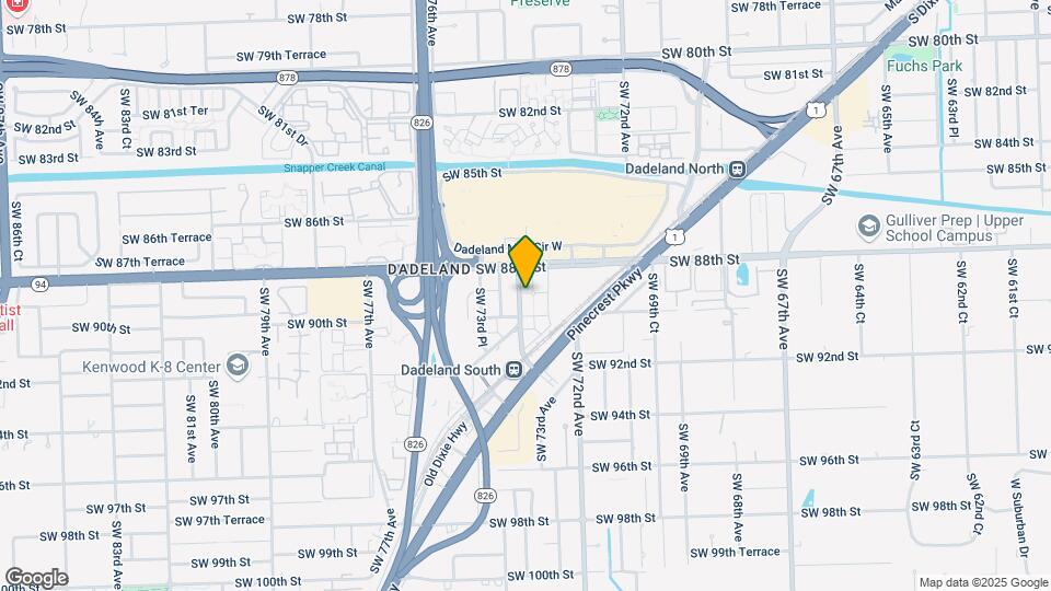 7280 SW 89th St Map and Location Details