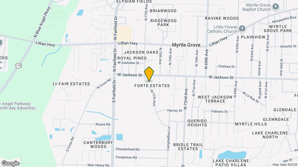 500 N 77th Ave Map and Location Details