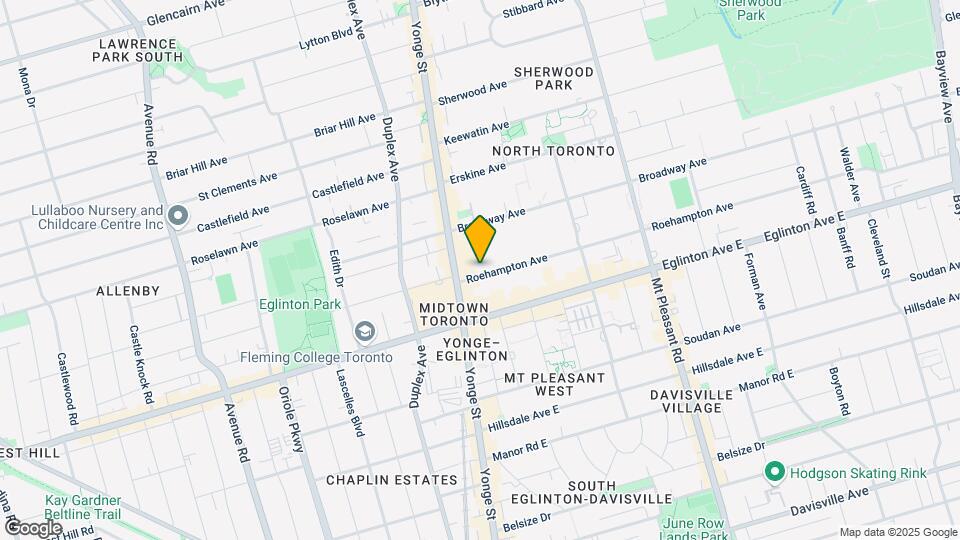 30-1430 Roehampton Ave Map and Location Details