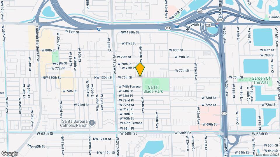 2610 W 76th St Map and Location Details