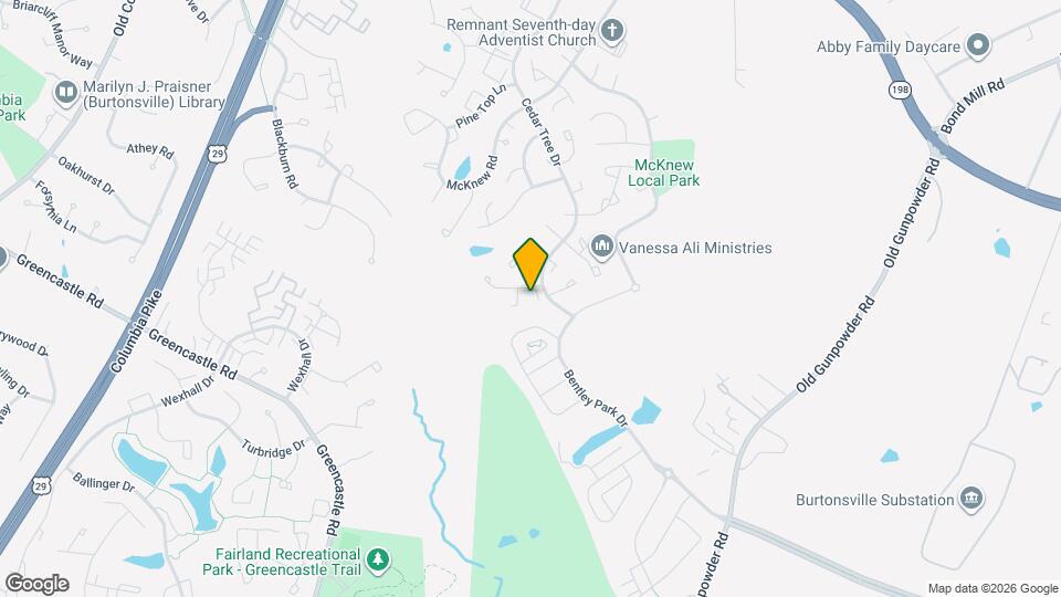 14724 Crosswood Terrace Map and Location Details