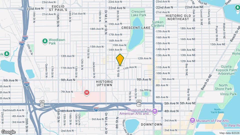 1115 8th St N Mapa y Detalles de la Ubicación