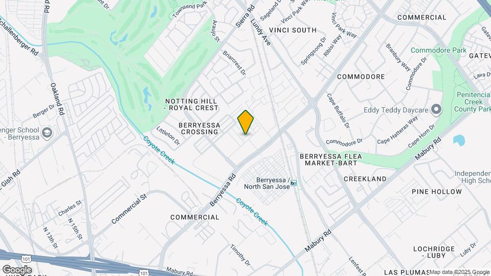 1573 De Rome Dr Map and Location Details