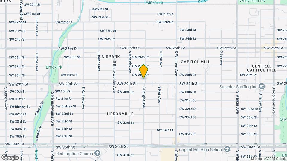 2915 S Douglas Ave Map and Location Details