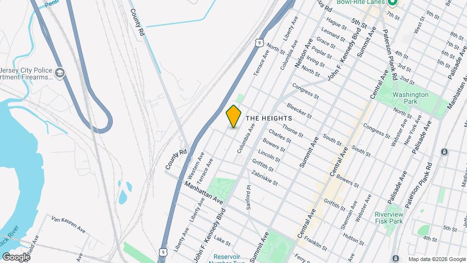 387 Liberty Ave, Unit 1 Map and Location Details